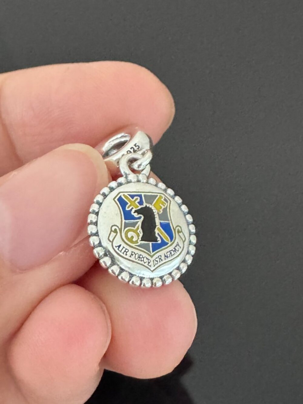 Pandora  AIR  FORCE ISR AGENCY FLAG   Exclusive Charm